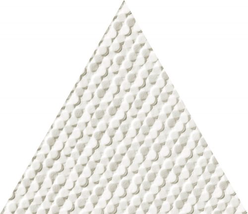 Arté Scarlet White TRI STR 16x13,9 Csempe