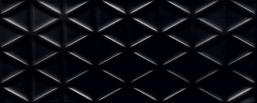 Arté Senza GEO Black STR 74,8x29,8 csempe fényes