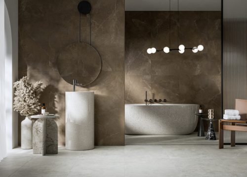 Cerrad Softstone Brown 119,7x59,7x0,8cm matt padlólap 
