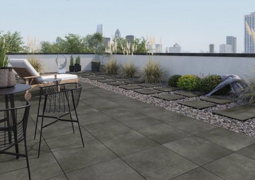 Cerrad Stratic Antracit 59,7x59,7x2cm padlólap