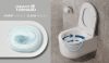 Cersanit REMO PRO Oval 931 kompakt WC szett, Tornado öblítéssel, slim duroplast WC-ülőkével