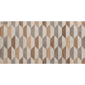 Domino Dover Grafit GEO 60,8x30,8 matt dekor 