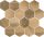 Paradyz Classica Memories Prasowana Wood Natural Mix Heksagon Mat 22x25,5