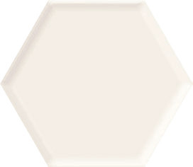 Paradyz Classica Ideal Heksagon White Struktura 19,8x17,1 Csempe