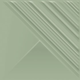 Paradyz Feelings Green STR 19,8x19,8 fényes csempe