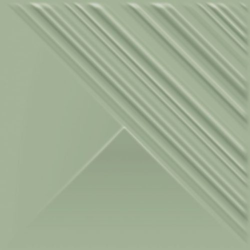 Paradyz Feelings Green STR 19,8x19,8 fényes csempe
