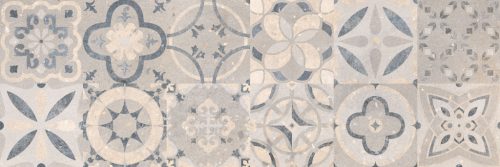 Paradyz Freedom Grys Dekor 25x75 matt csempe