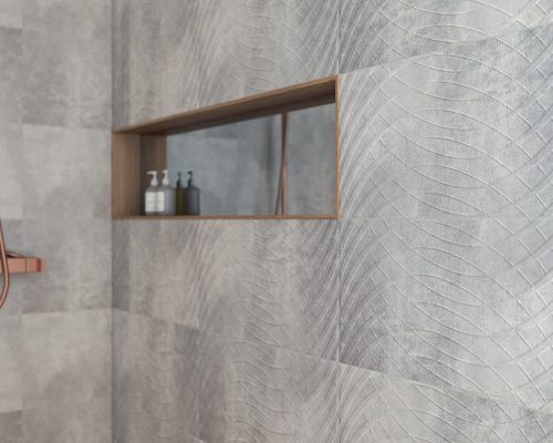 Paradyz Harmony  Grys Struktura B 30x60 csempe 