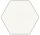 Paradyz My Way Shiny Lines Bianco HEXAGON 19,8x17,1 csempe
