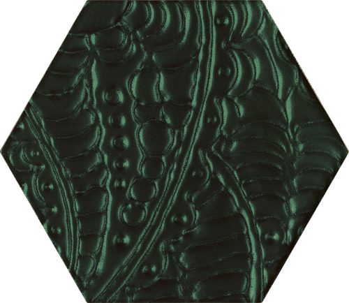 Paradyz My Way Urban Colours Green Inserto Heksagon 19,8x17,1 Decor