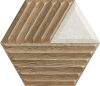 Paradyz My Way WOODSKIN MIX Heksagon STR C 19,8x17,1 Csempe