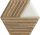 Paradyz My Way WOODSKIN MIX Heksagon STR C 19,8x17,1 Csempe