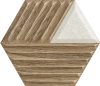 Paradyz My Way WOODSKIN MIX Heksagon STR C 19,8x17,1 Csempe