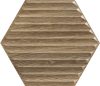Paradyz My Way WOODSKIN Wood Heksagon STR B 19,8x17,1 Csempe