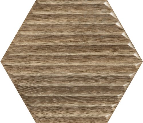 Paradyz My Way WOODSKIN Wood Heksagon STR B 19,8x17,1 Csempe