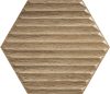 Paradyz My Way WOODSKIN Wood Heksagon STR B 19,8x17,1 Csempe