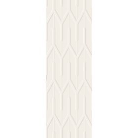 Paradyz Nightwish Bianco STR B 25x75 Matt csempe
