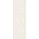 Paradyz Nightwish Bianco STR B 25x75 Matt csempe