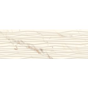 Paradyz Serene Bianco STR 25x75 matt csempe