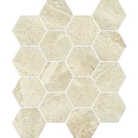 Paradyz Sunlight Stone Beige Hexagon Mozaik 22x22,5