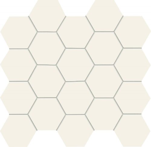 Tubadzin All In White ,White 30,6x28,2 Fürdőszoba Mozaik 
