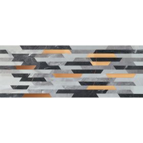 Tubadzin Brainstorm Grey 89,8x32,8  dekor