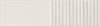 Tubadzin Groove White Sugar 2 STR 29,8x7,8x1cm fényes
