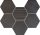 Tubadzin Horizon HEX Black 28,9x22,1 mozaik 