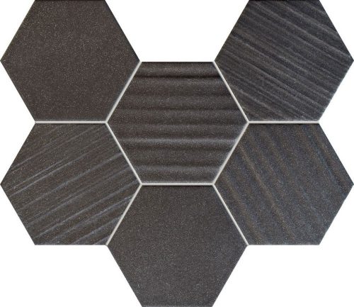 Tubadzin Horizon HEX Black 28,9x22,1 mozaik 