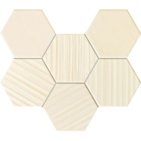 Tubadzin Horizon HEX Ivory 28,9x22,1 mozaik 