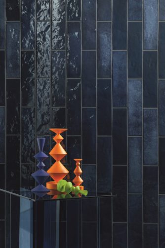 Tubadzin Masovia Blu Marino C 29,8x7,8x1cm STR fényes csempe