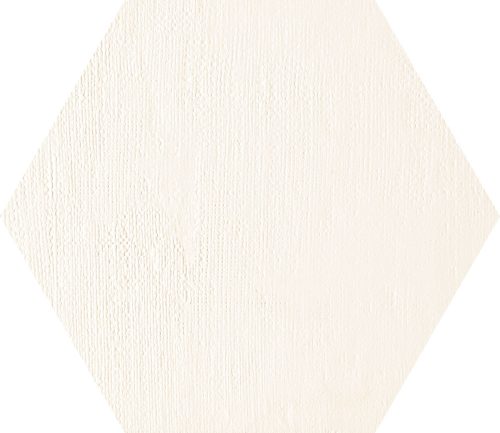 Tubadzin Mild Garden White Hex 22,1x19,2 dekor 