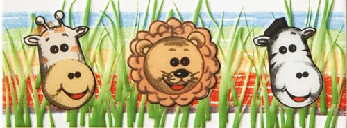 Tubadzin Pastel Safari 1 7,4x20cm DECOR