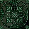 Tubadzin Tinta Green 14,8x14,8 Dekor 