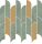 Tubadzin Tissue Green 29,8x27,2cm Mozaik