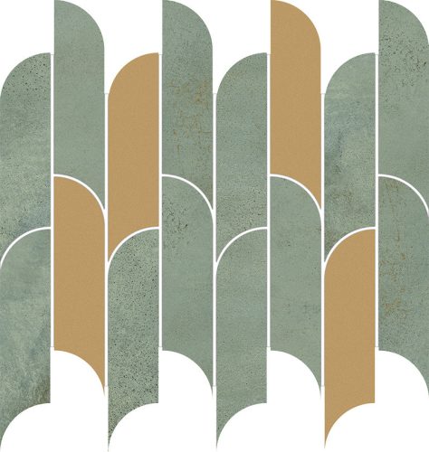 Tubadzin Tissue Green 29,8x27,2cm Mozaik