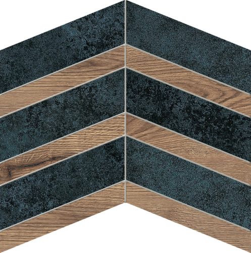 Tubadzin Torano anthrazite 29,8x24x0,8 Padló Mozaik