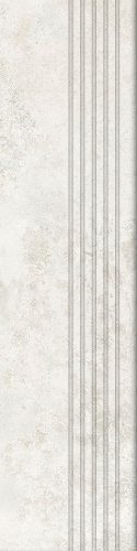Tubadzin Torano white Matt 119,8x29,6 Lépcsőlap